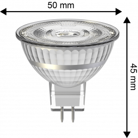 LED Strahler GU5,3 (MR16) 5,8W 460lm warmweiß dimmbar