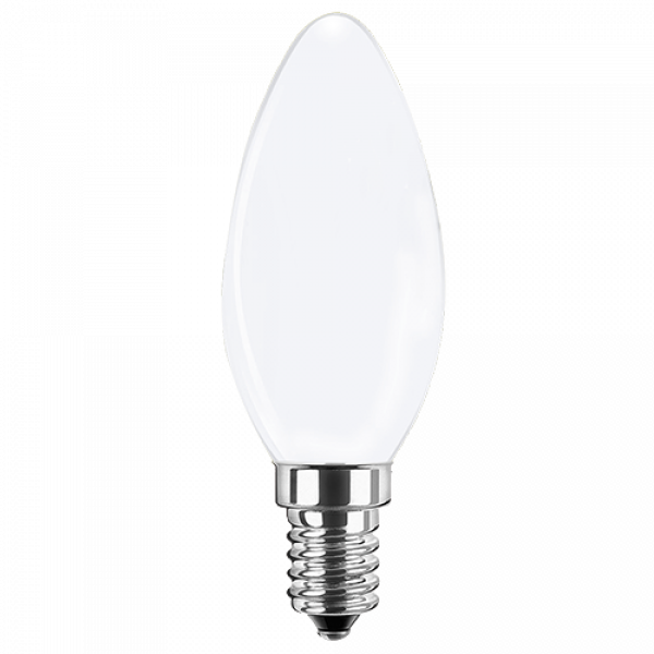 LED Filament Lampe Kerzenform E14 2,5W 250lm warmweiß opal