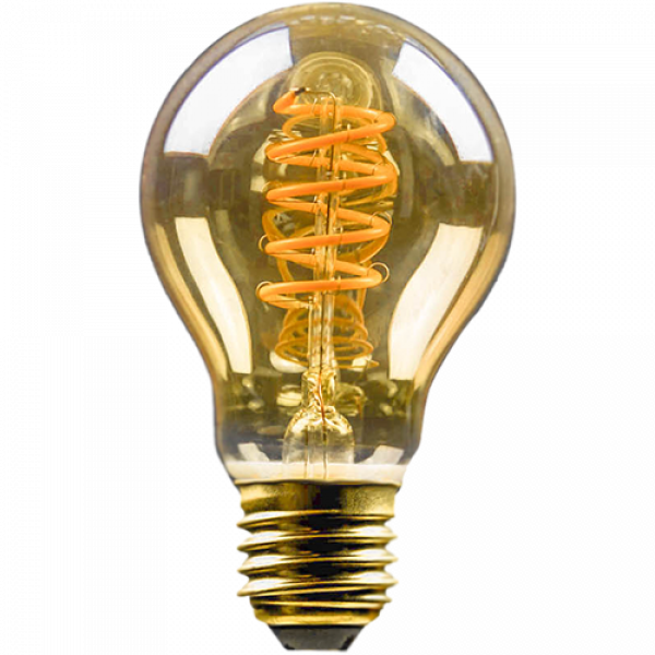 LED Filament Vintage Lampe Birnenform 5 Watt superwarmweiß E27
