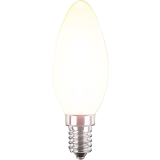 LED Filament Lampe Kerzenform E14 4,5W 470lm warmweiß opal