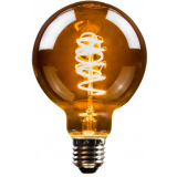LED Filament Vintage Lampe Globeform E27 5W 140lm superwarmweiß