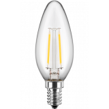 LED Filament Lampe Kerzenform E14 2,5W 250lm warmweiß