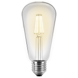 LED Filament Edison Lampe ST64 E27 4,5W 470lm warmweiß