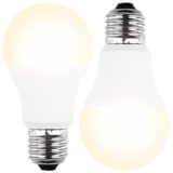 LED Lampe Birnenform 8 Watt warmweiß Promotion Doppelpack E27