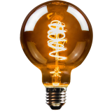 LED Filament Vintage Lampe Globeform G95 E27 5W 140lm superwarmweiß