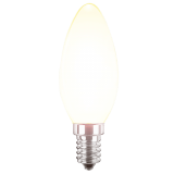 LED Filament Lampe Kerzenform E14 4,5W 470lm warmweiß opal