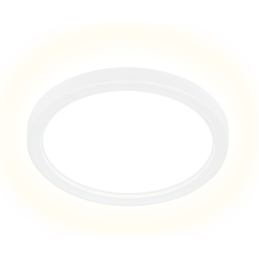 LED Wand- und Deckenleuchte Plano slim 12W 1200 lm WW Ring weiß GS