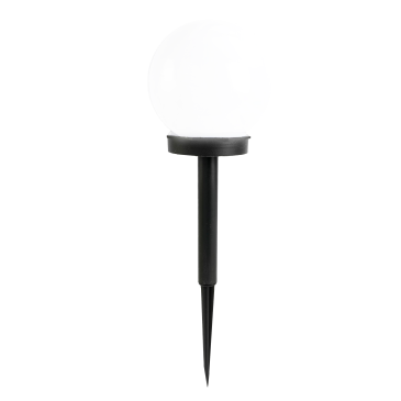Solar LED Spieß Globe weiß 10 cm
