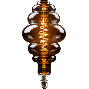 LED Filament Vintage Lampe Honigkorb E27 8,5W 200lm superwarmweiß XXL L395mm ø200mm