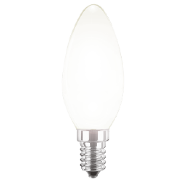 LED Filament Lampe Kerzenform E14 4,5W 470lm neutralweiß opal