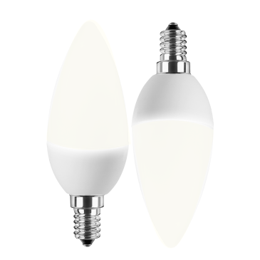 LED SMD Lampe C35 E14 5W 470lm neutralweiß Doppelpack