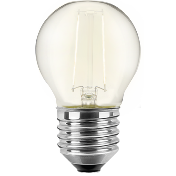 LED Filament Lampe MiniGlobe E27 2,5W 250lm warmweiß