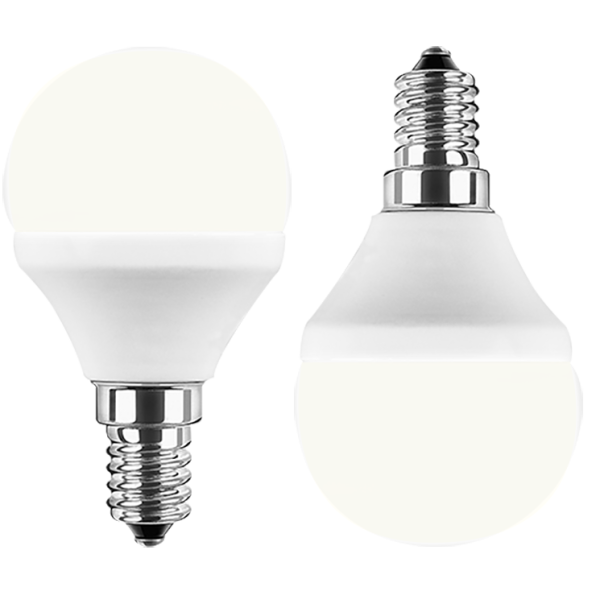 LED SMD Lampe G45 E14 5W 470lm neutralweiß Doppelpack