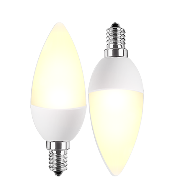 LED SMD Lampe Kerzenform E14 3W 250lm warmweiß Doppelpack