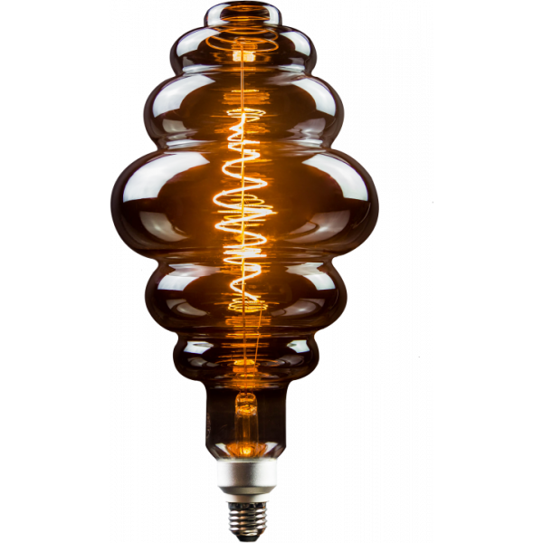 LED Filament Vintage Lampe Honigkorb E27 8,5W 200lm superwarmweiß