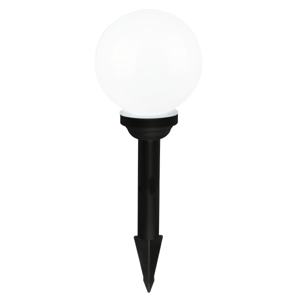 Solar LED Spieß Globe weiß 15 cm