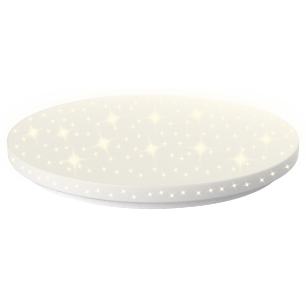 LED Wand- und Deckenleuchte Promina-S Sternenhimmel 12W 1200lm warmweiß
