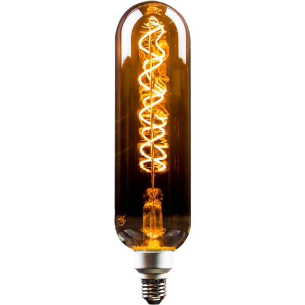 LED Filament Vintage Röhrenampe E27 5W 110lm superwarmweiß XXL L275mm ø65mm