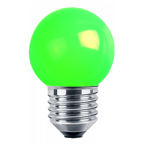 LED Deko MiniGlobe E27 1W 50lm grün
