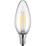 LED Filament Lampe Kerzenform E14 6,5W 810lm warmweiß