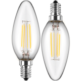LED Filament Lampe C35 E14 4,5W 470lm neutraleiß Doppelpack