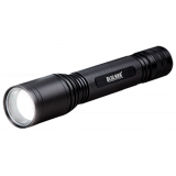 LED Taschenlampe 10W 580lm Leuchtweite 250m, 2 Schaltstufen, Signal-Blinkmodus, verstellbarer Fokus