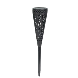 LED Solar Spieß, Floral, mit Flackereffekt IP44