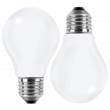 LED Filament Lampe Birnenform E27 7W 810lm warmweiß opal Doppelpack
