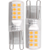 LED Stiftsockellampe G9 2,6W 320lm warmweiß Doppelpack