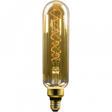 LED Filament Vintage Röhrenlampe T65 5 Watt superwarmweiß E27