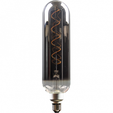 LED Filament Vintage Röhrenlampe T65 5 Watt superwarmweiß E27