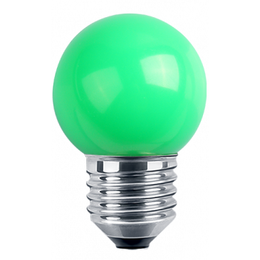 LED Deko MiniGlobe E27 1W 50lm grün