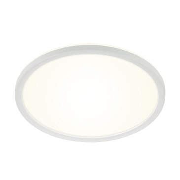 LED Wand- und Deckenleuchte Plano slim 18W 2200 lm WW Ring weiß GS
