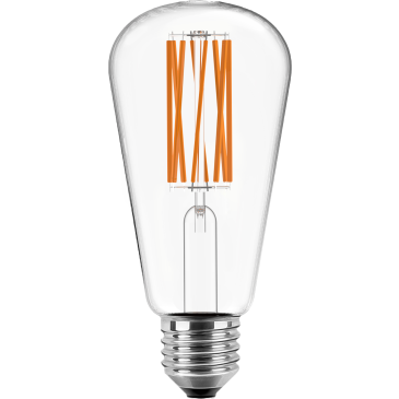 LED Filament Edison Lampe ST64 E27 3,8W 810lm warmweiß