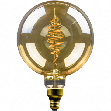 LED Filament Vintage Lampe Globeform E27 8,5W 500lm superwarmweiß