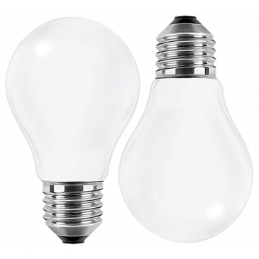 LED Filament Lampe Birnenform E27 7W 810lm warmweiß opal Doppelpack